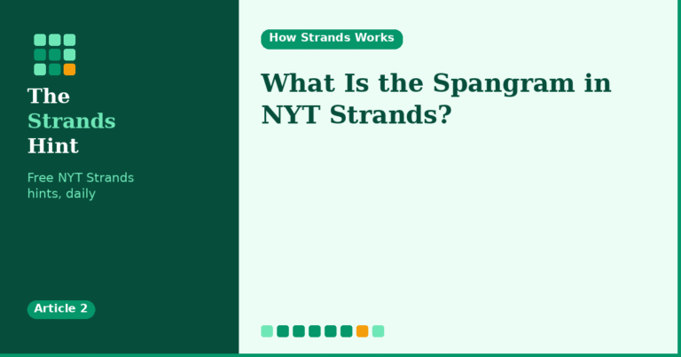 what is the strands hint